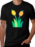 Cattail Graphic T-Shirt - Nature Inspired Tee