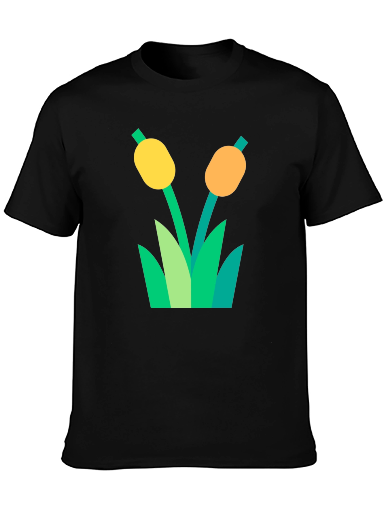 Cattail Graphic T-Shirt - Nature Inspired Tee