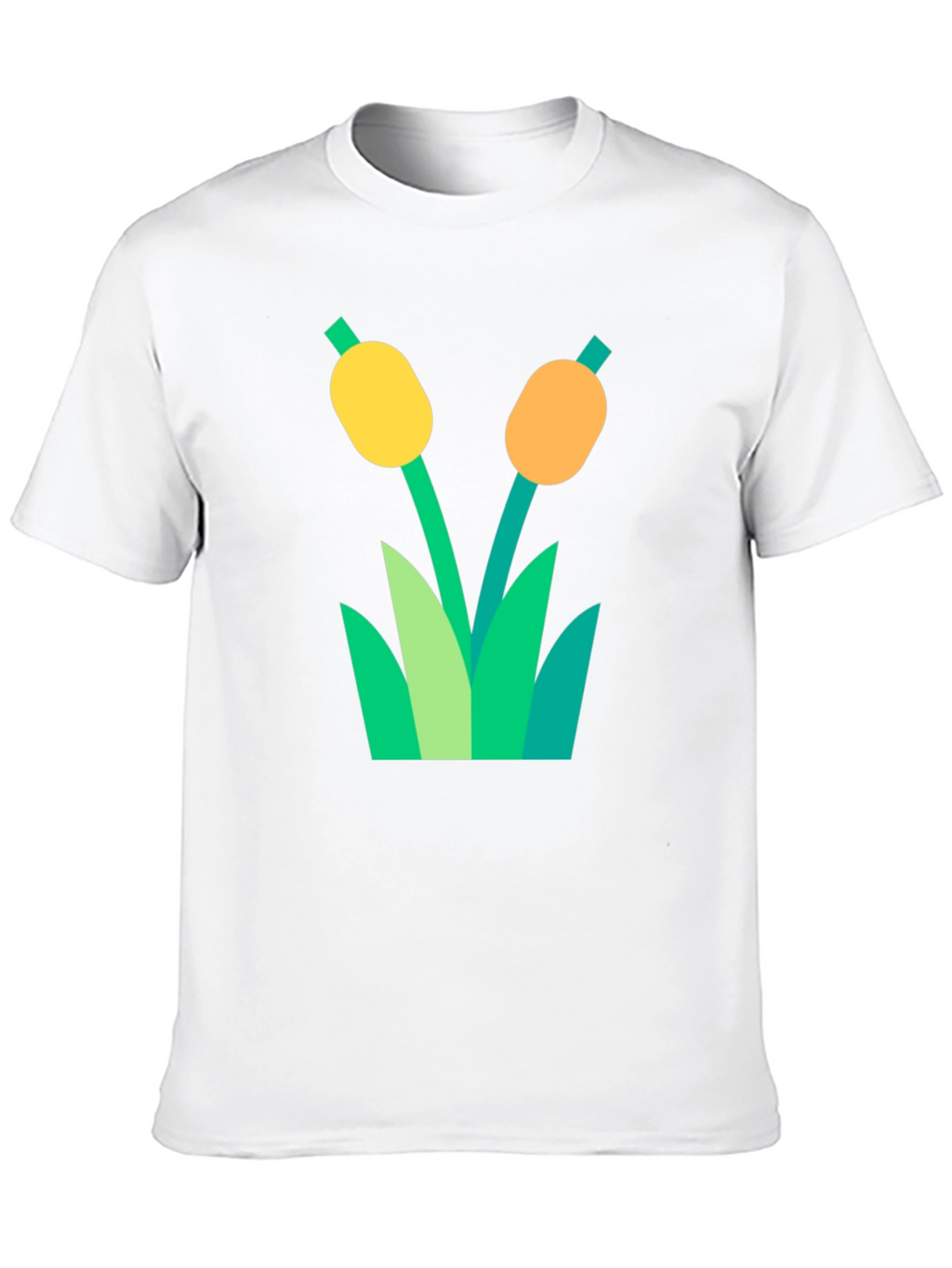Cattail Graphic T-Shirt - Nature Inspired Tee