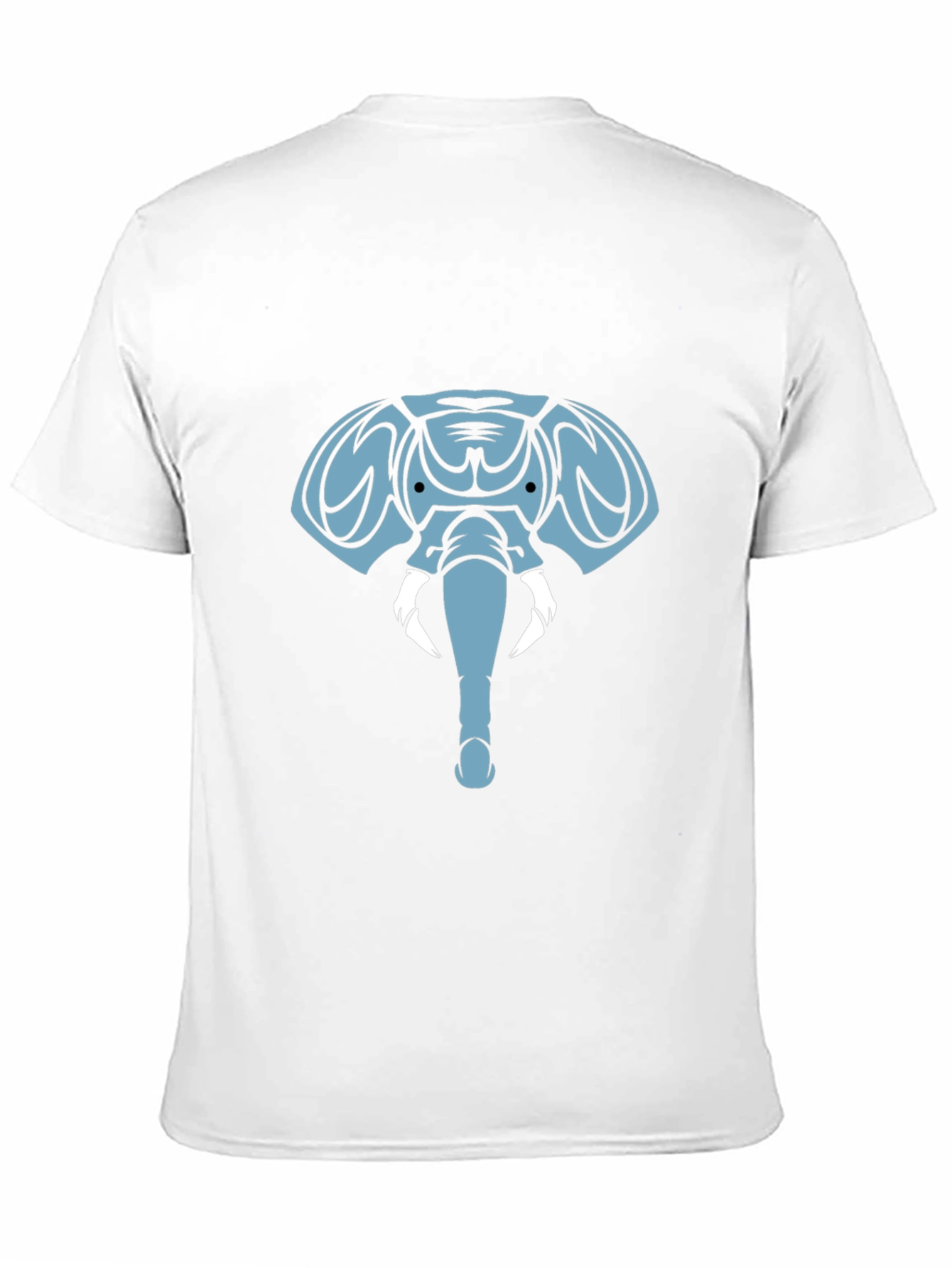 Elephant Graphic Tee - Stylish Black Cotton T-Shirt