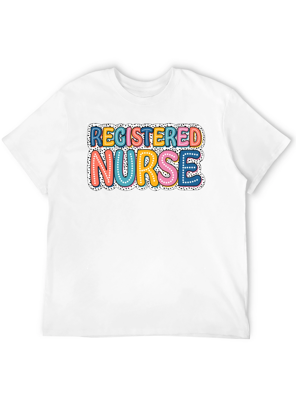 Registered Nurse Graphic T-Shirt - Black