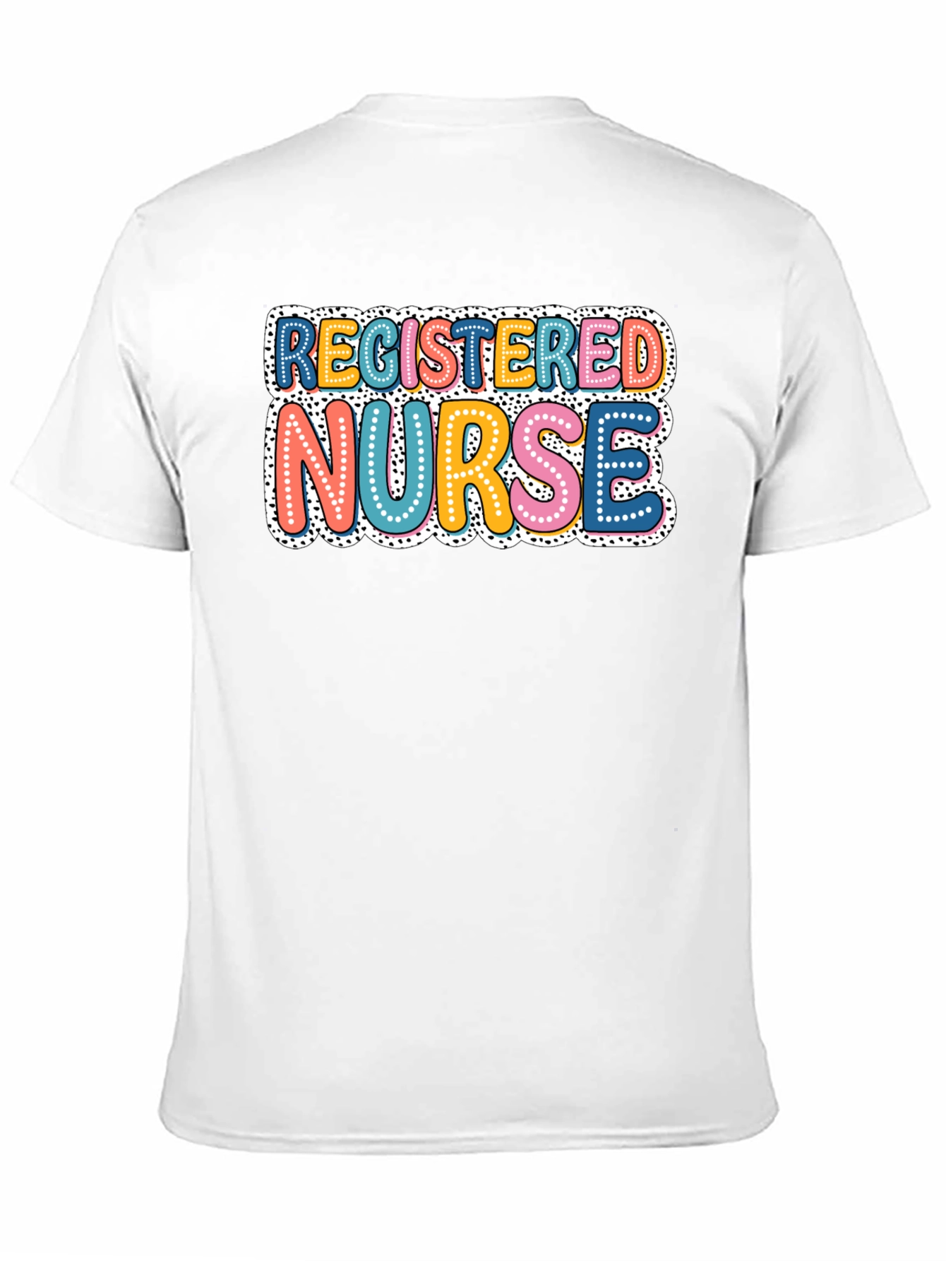 Registered Nurse Graphic T-Shirt - Black