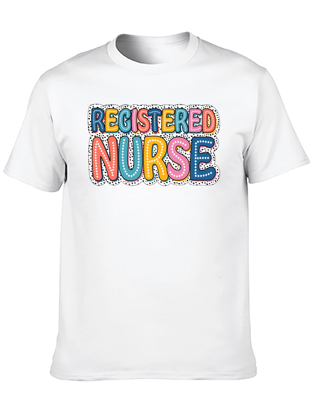Registered Nurse Graphic T-Shirt - Black