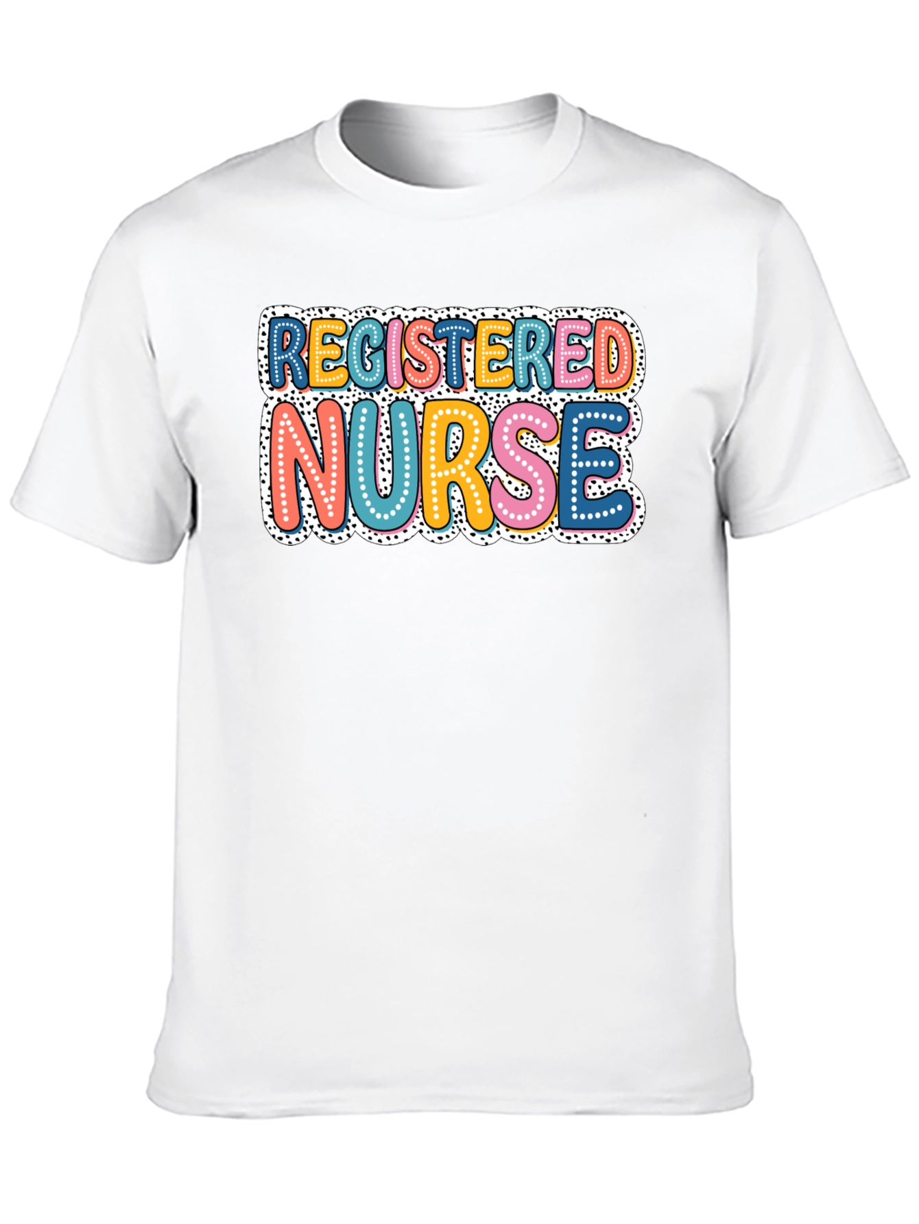 Registered Nurse Graphic T-Shirt - Black