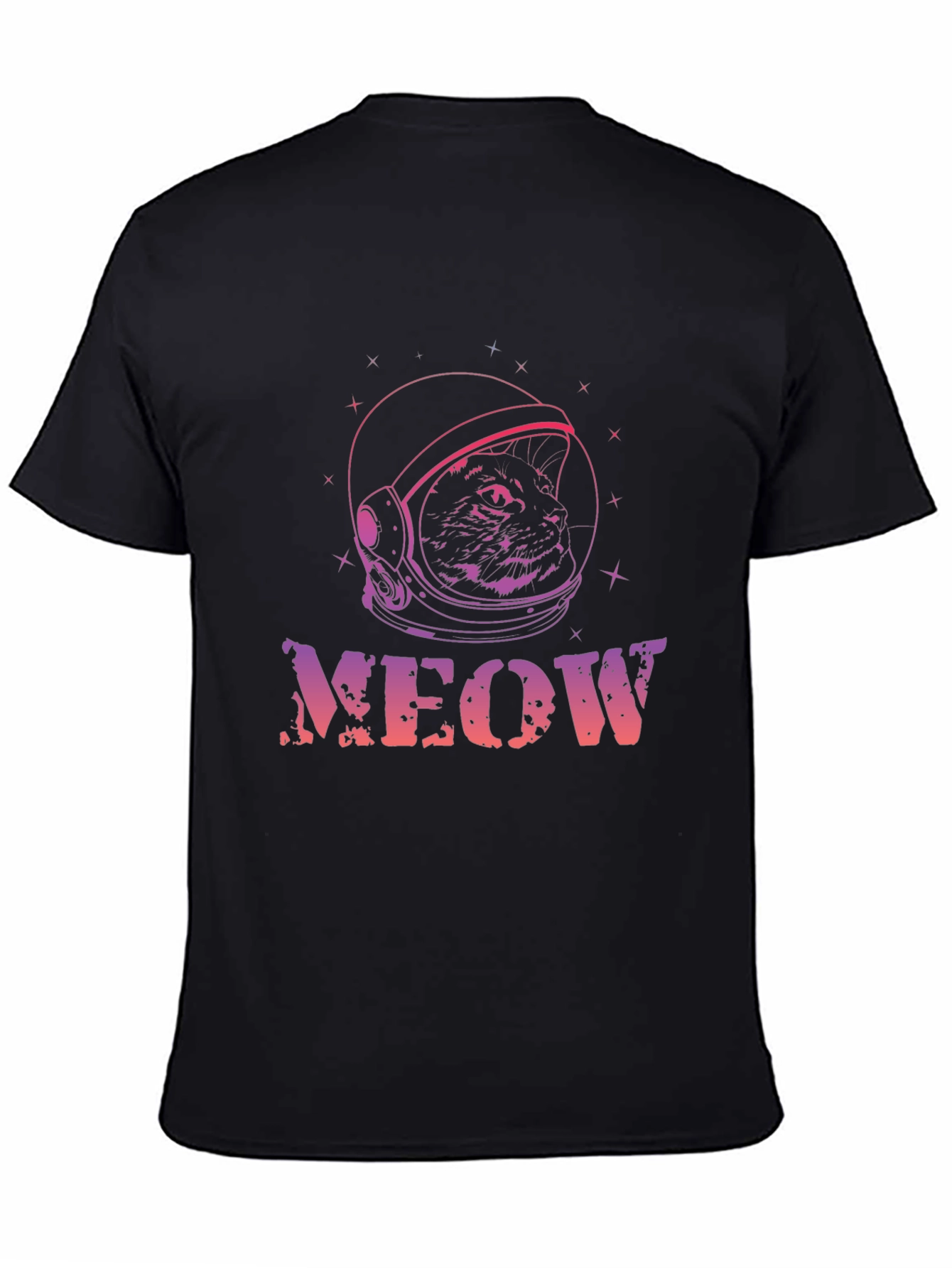 Astronaut Cat Meow T-Shirt
