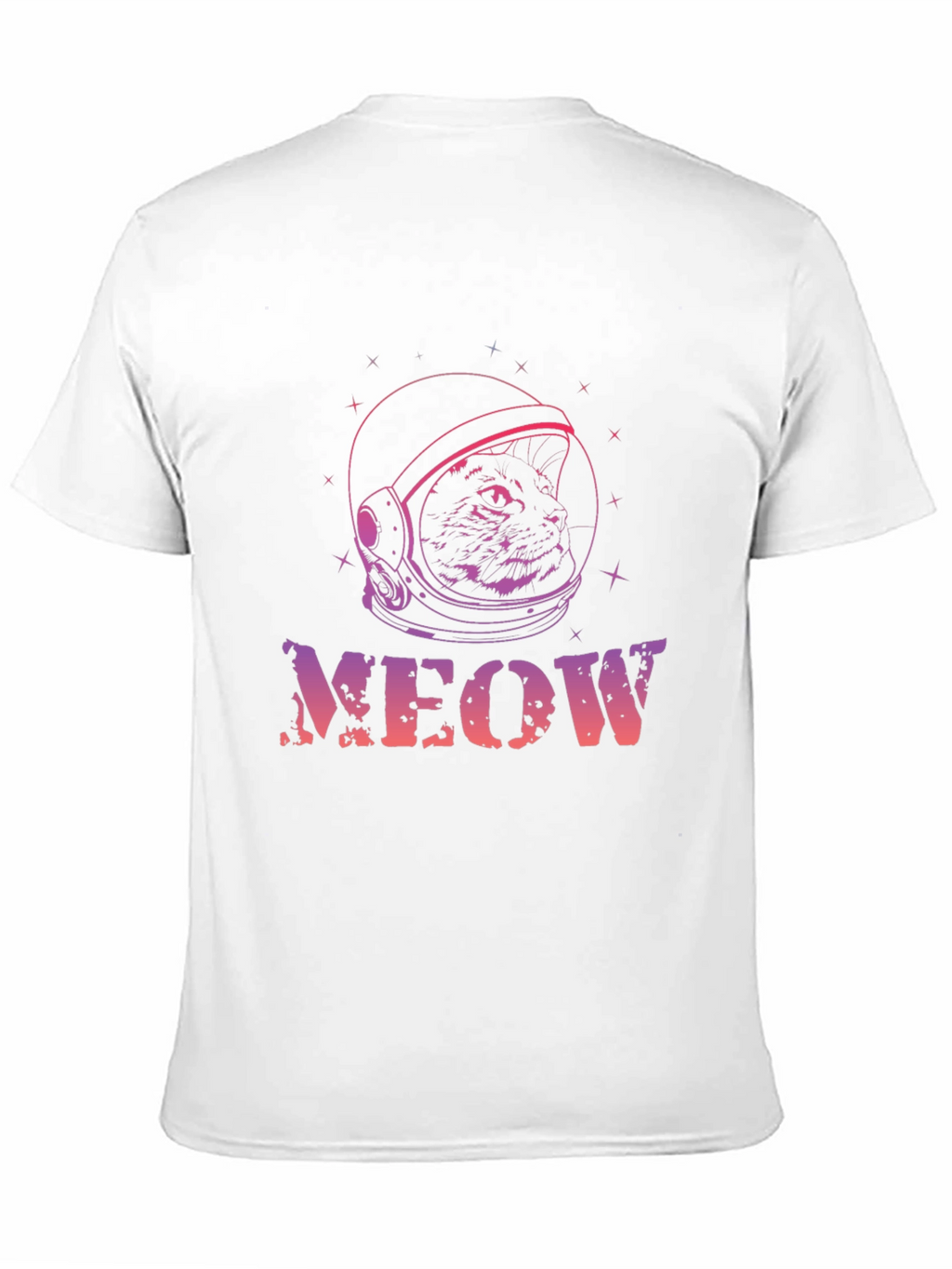 Astronaut Cat Meow T-Shirt
