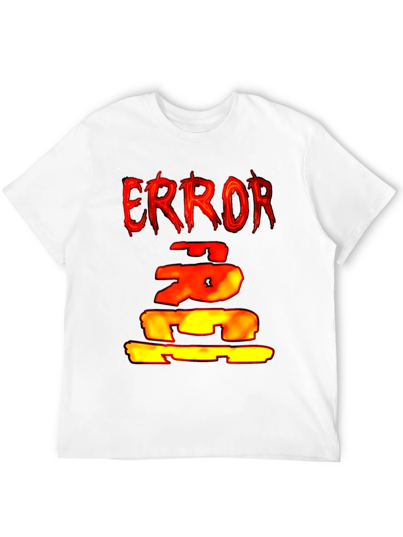 Error Glitch T-Shirt - Bold Graphic Tee