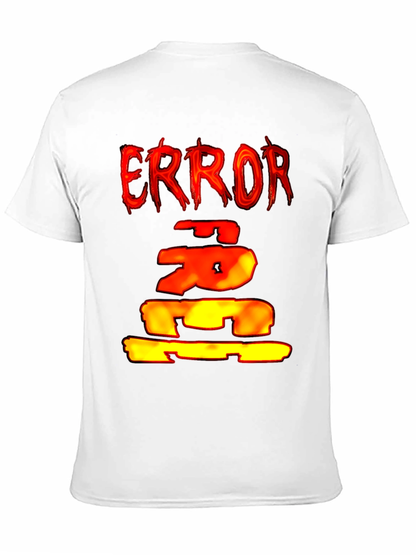 Error Glitch T-Shirt - Bold Graphic Tee