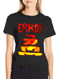 Error Glitch T-Shirt - Bold Graphic Tee