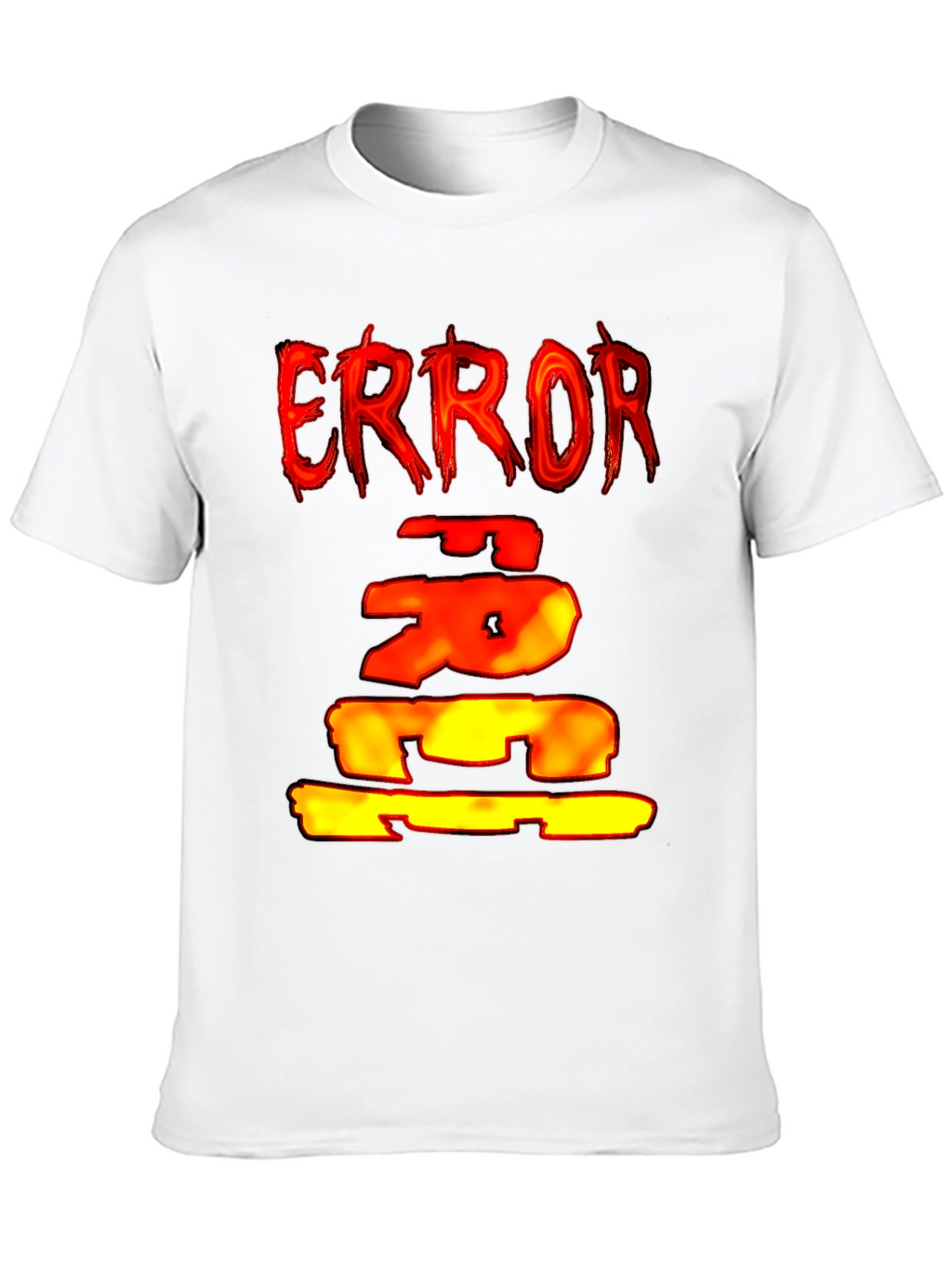 Error Glitch T-Shirt - Bold Graphic Tee