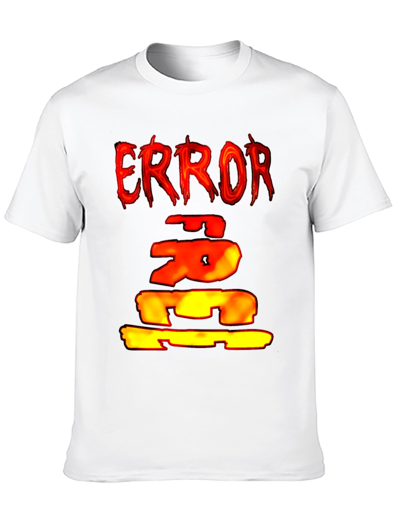 Error Glitch T-Shirt - Bold Graphic Tee