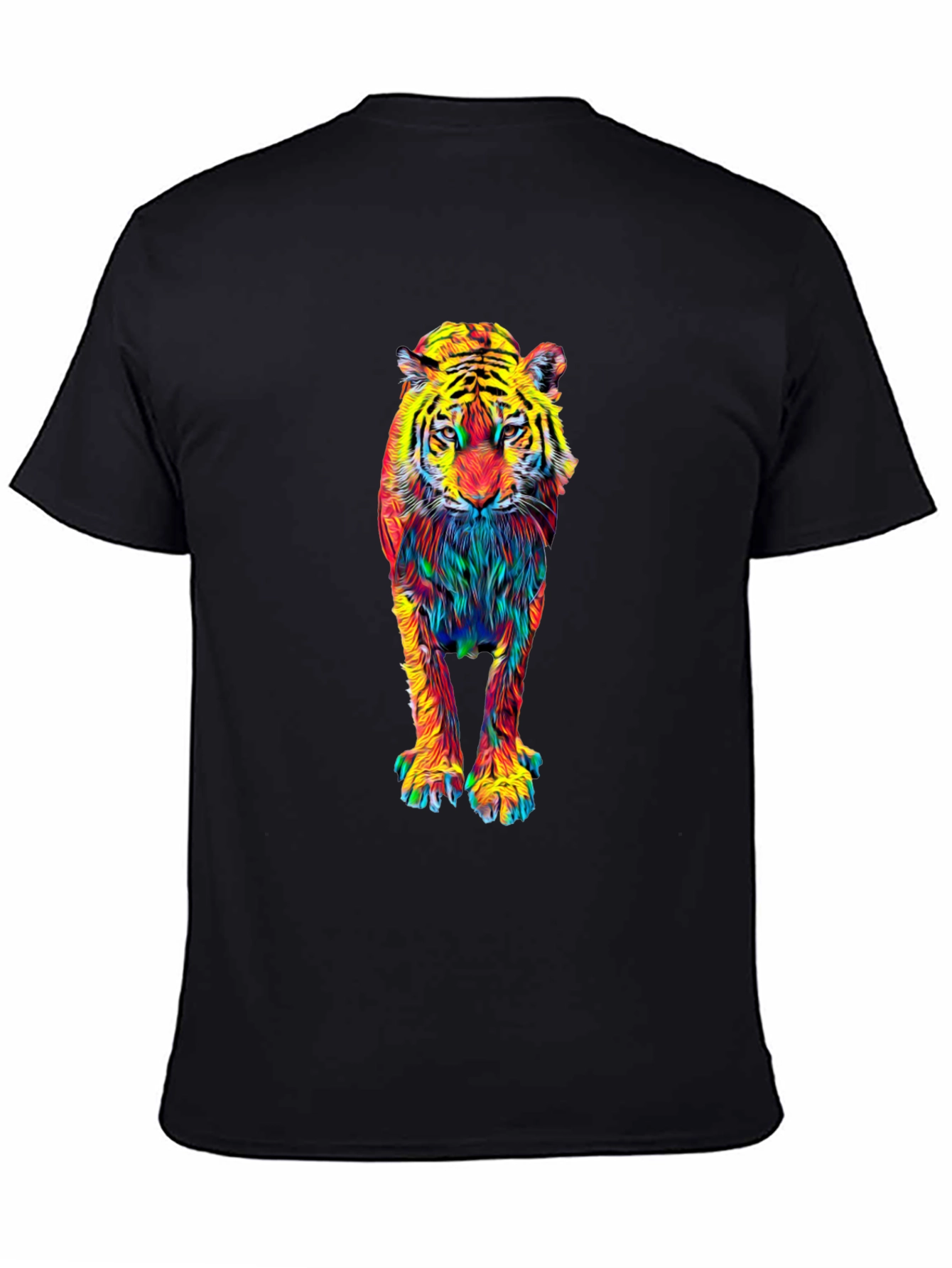 Vibrant Tiger Graphic Tee - Bold Style