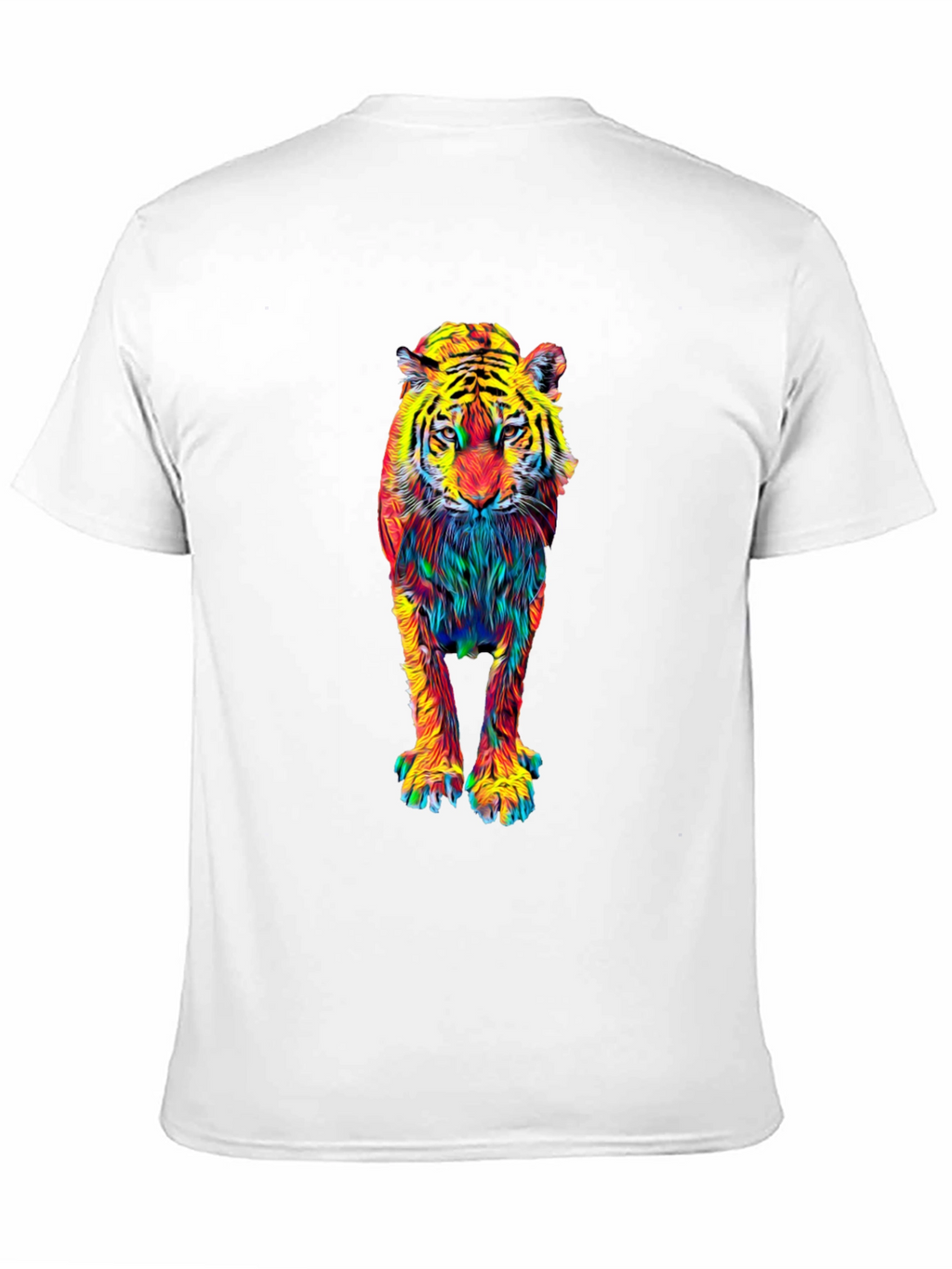 Vibrant Tiger Graphic Tee - Bold Style