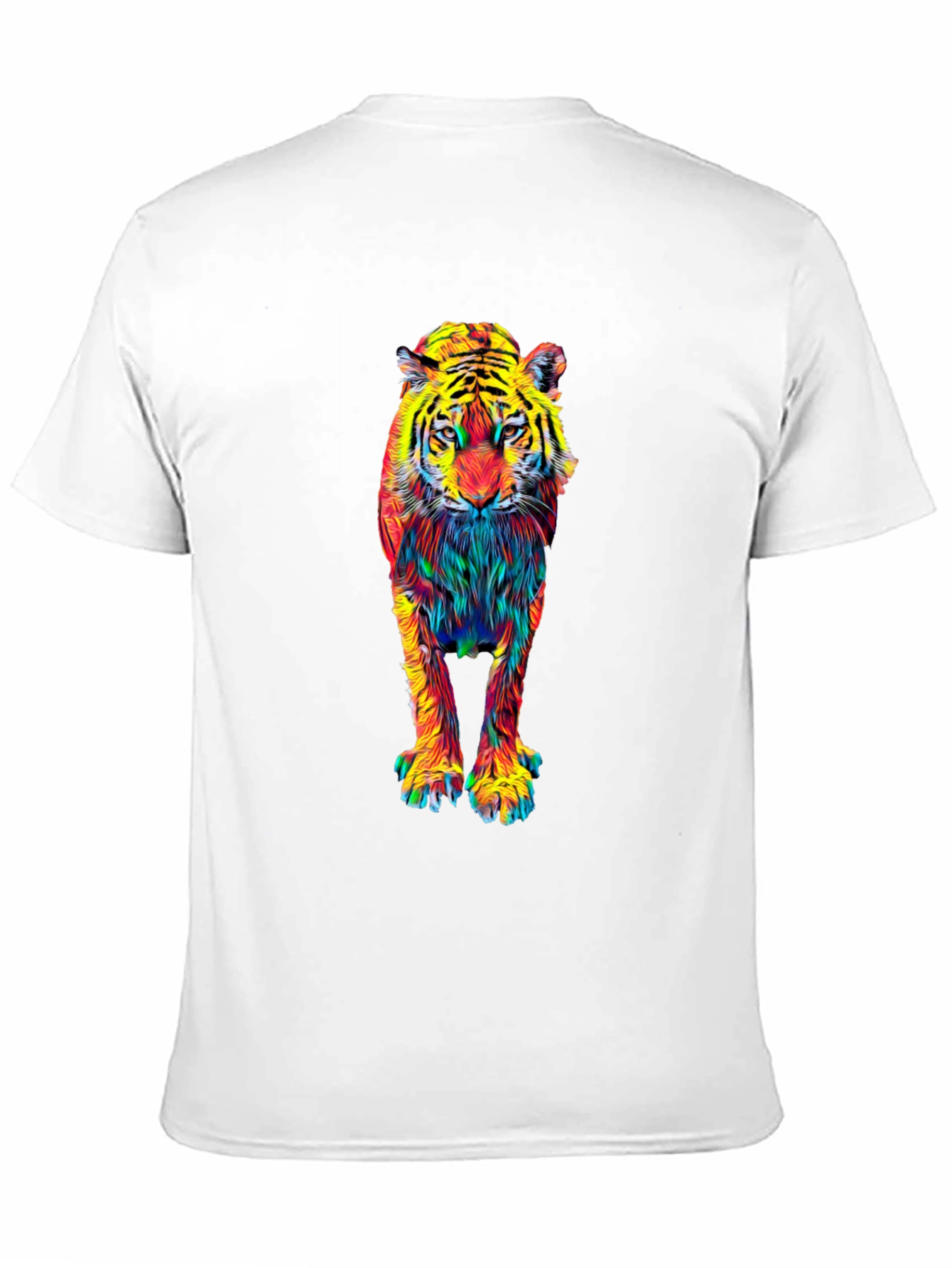 Vibrant Tiger Graphic Tee - Bold Style