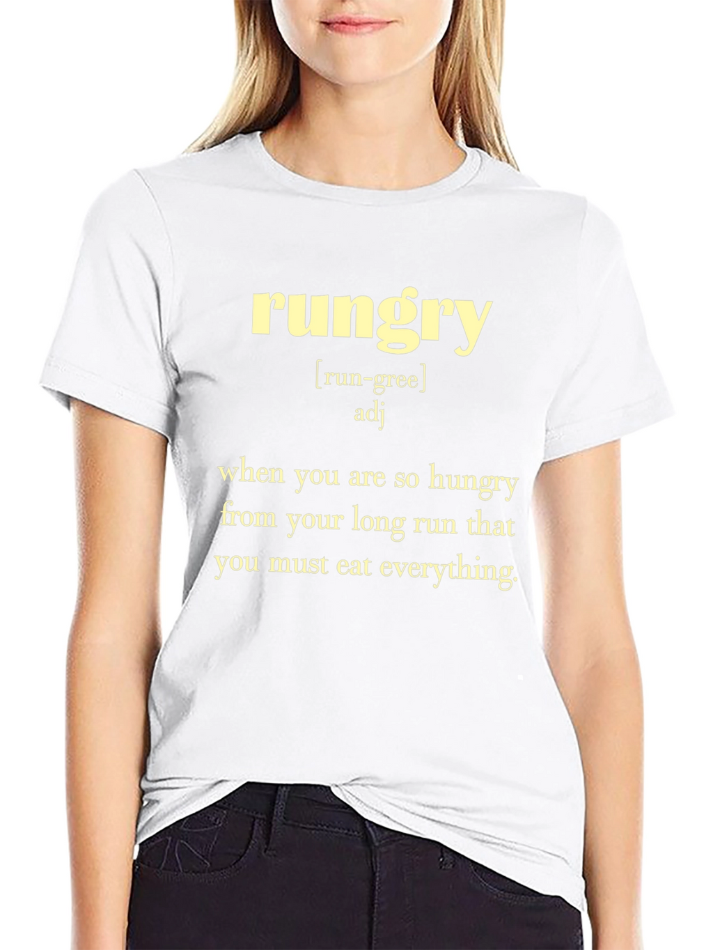 Rungry Definition T-Shirt - Funny Running Apparel