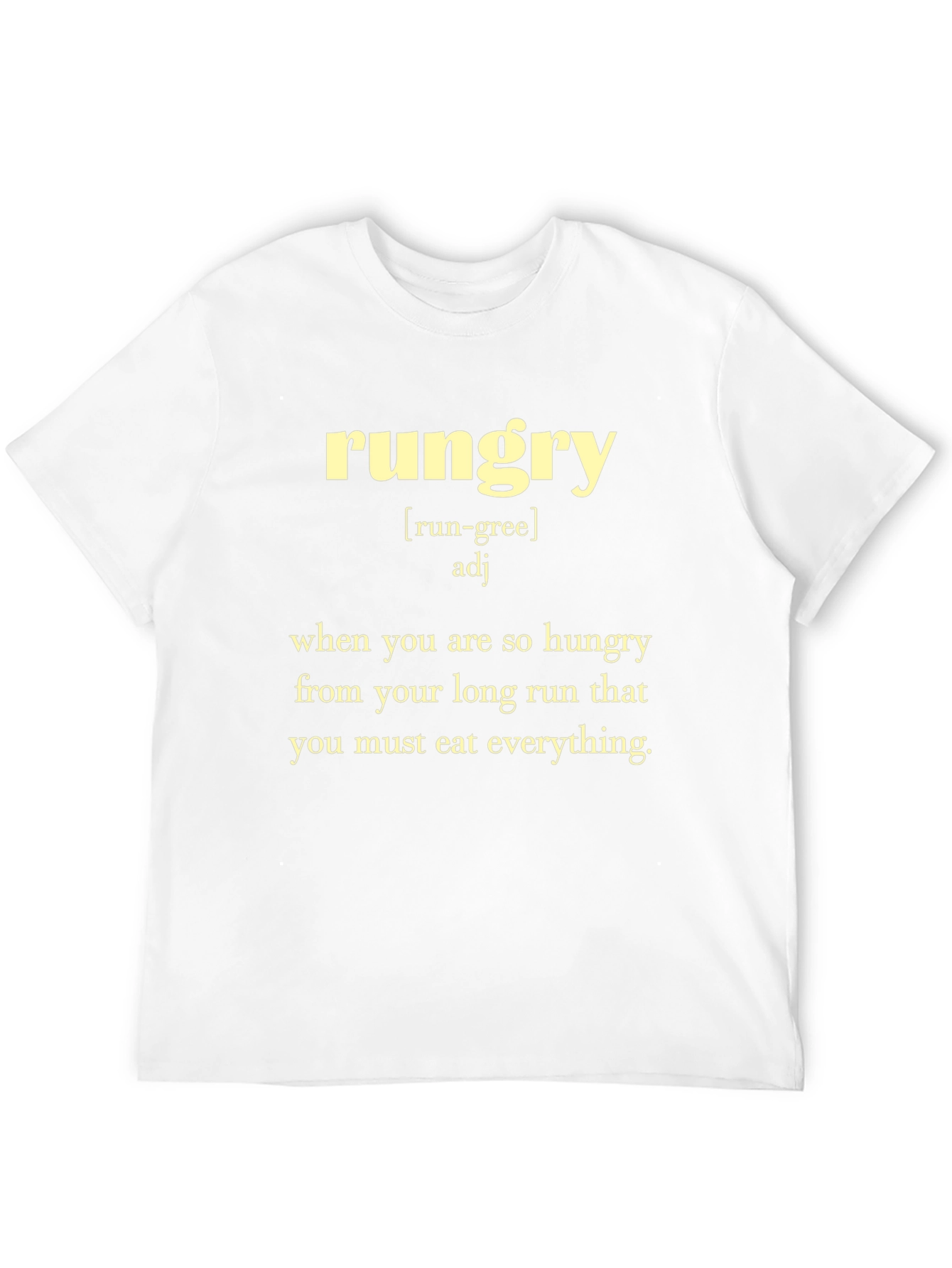 Rungry Definition T-Shirt - Funny Running Apparel