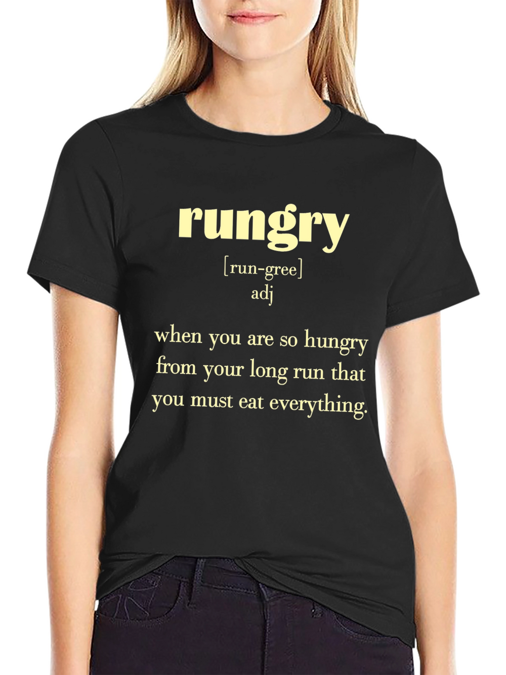 Rungry Definition T-Shirt - Funny Running Apparel