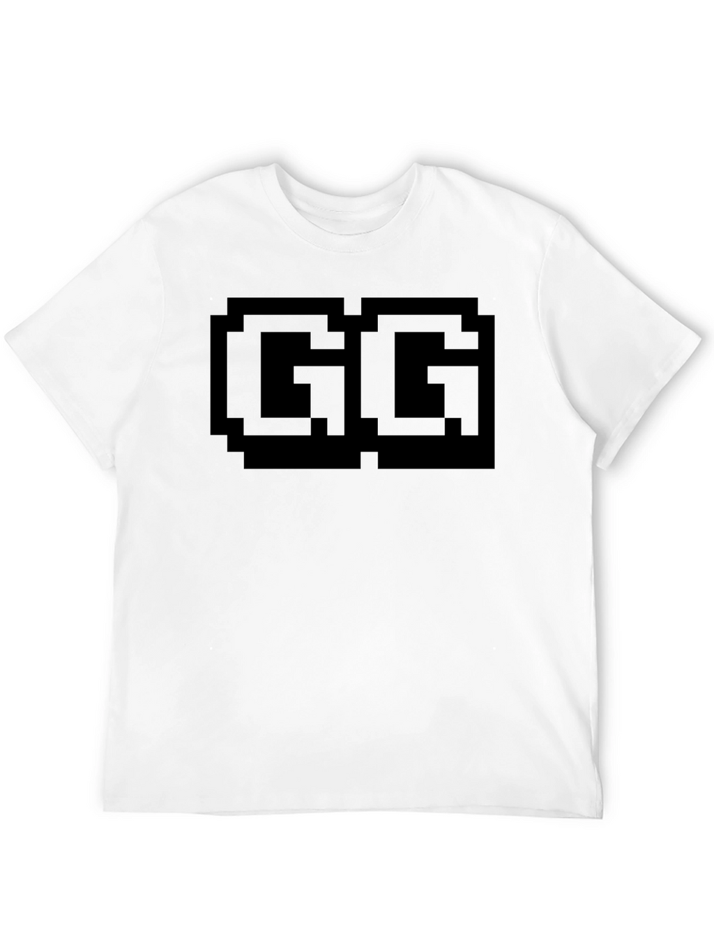 Pixel GG Graphic T-Shirt - Gamer Style Tee