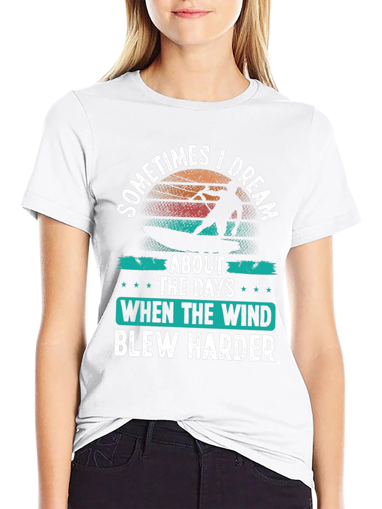 Sometimes I Dream Tee - Windsurfer