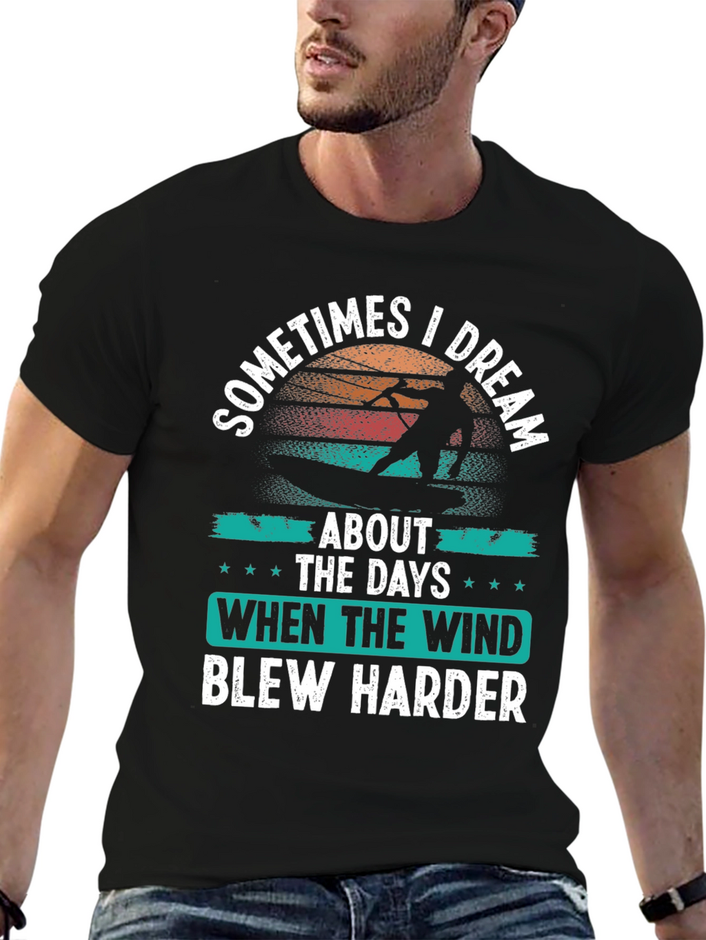 Sometimes I Dream Tee - Windsurfer