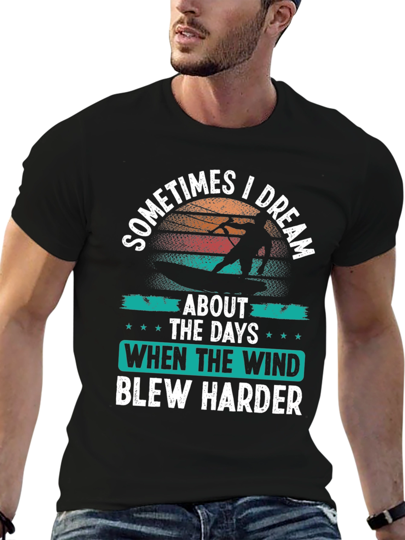 Sometimes I Dream Tee - Windsurfer