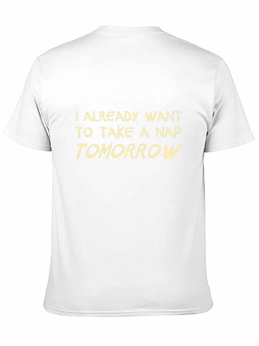 Funny Nap Tomorrow Black T-Shirt