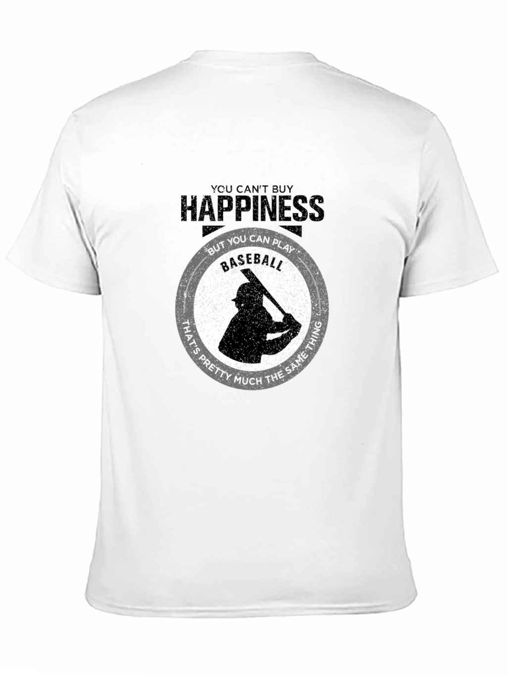 Happiness Baseball T-Shirt