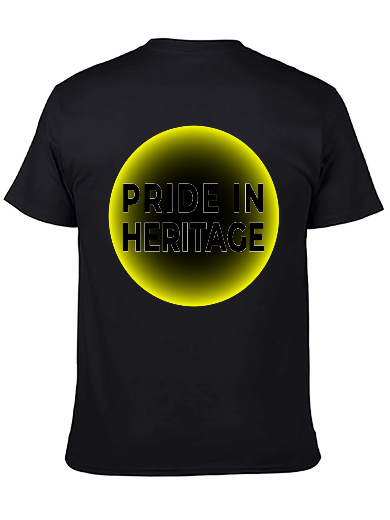Pride in Heritage Black T-Shirt
