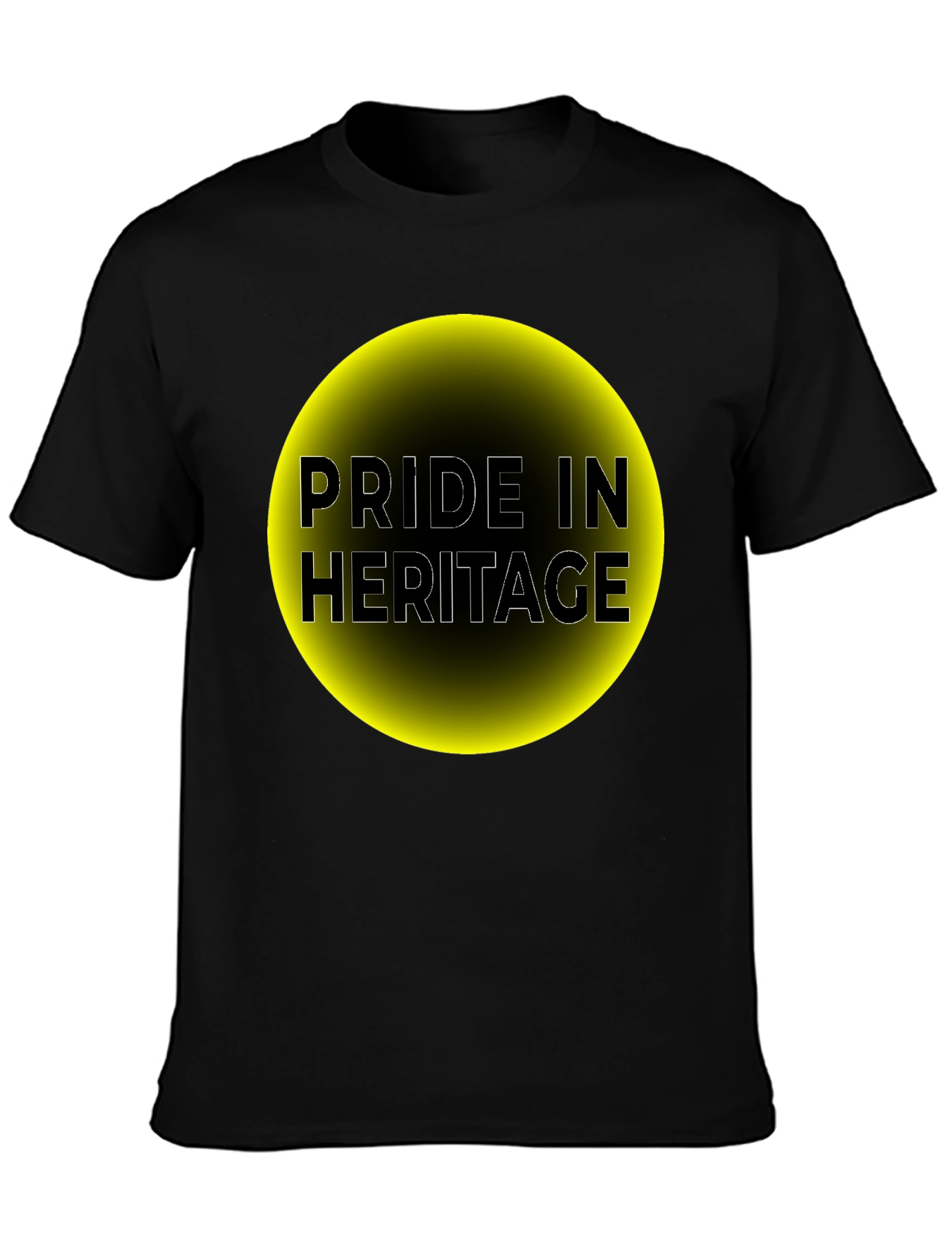 Pride in Heritage Black T-Shirt