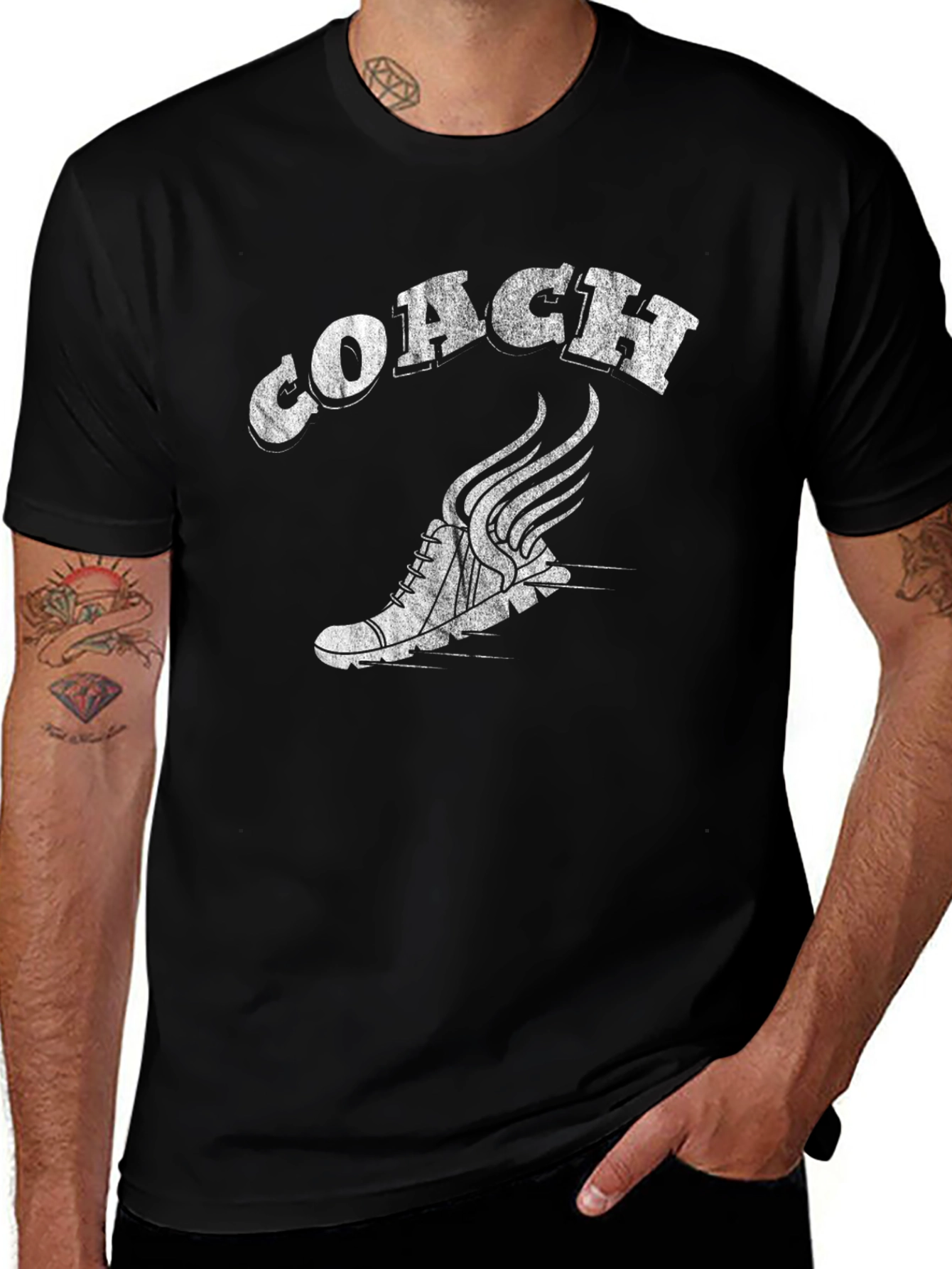 Coach Running Shoe Graphic T-Shirt