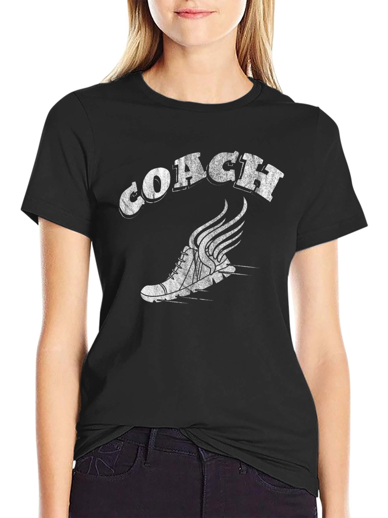 Coach Running Shoe Graphic T-Shirt
