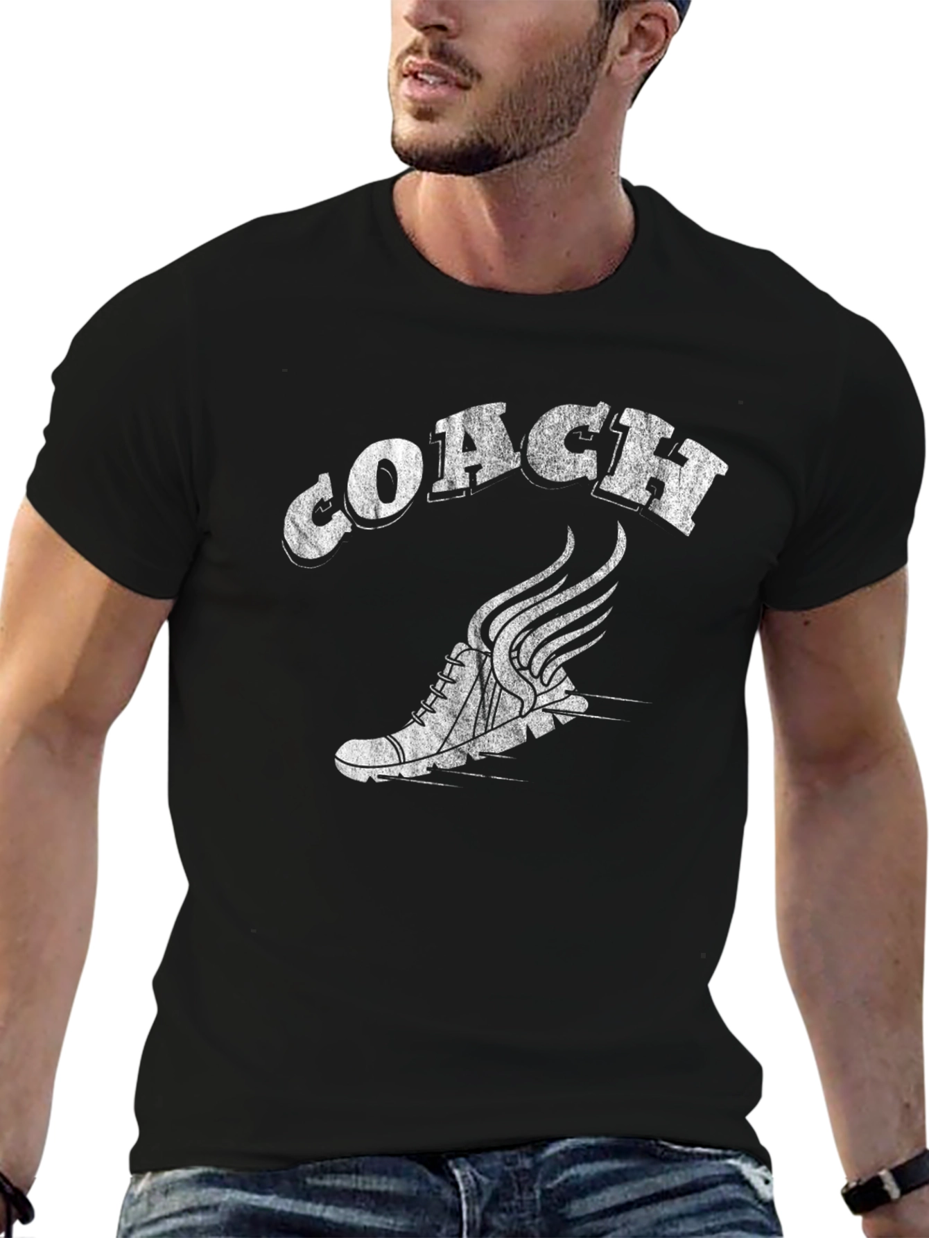 Coach Running Shoe Graphic T-Shirt