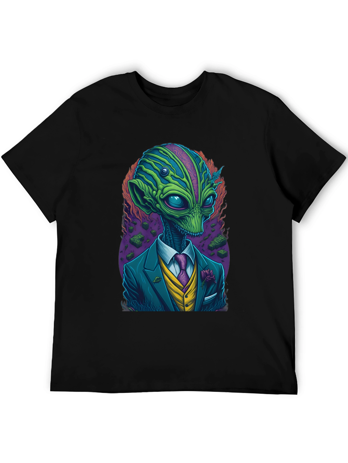 Alien Boss T-Shirt - Premium Graphic Tee