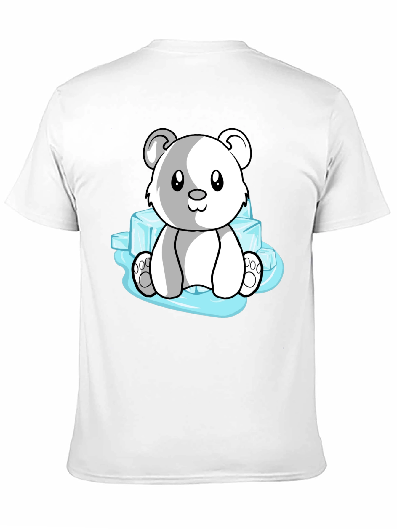 Cute Polar Bear on Ice T-Shirt
