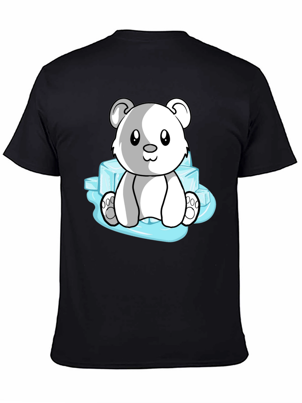 Cute Polar Bear on Ice T-Shirt