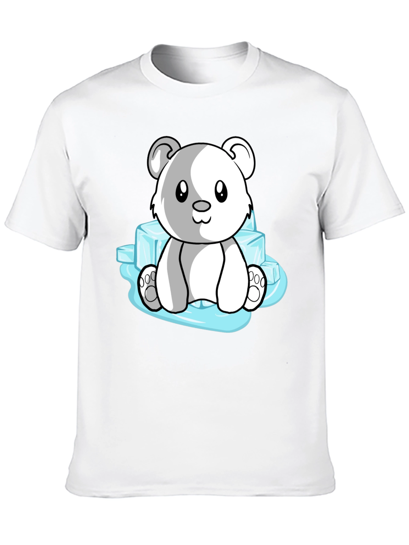 Cute Polar Bear on Ice T-Shirt
