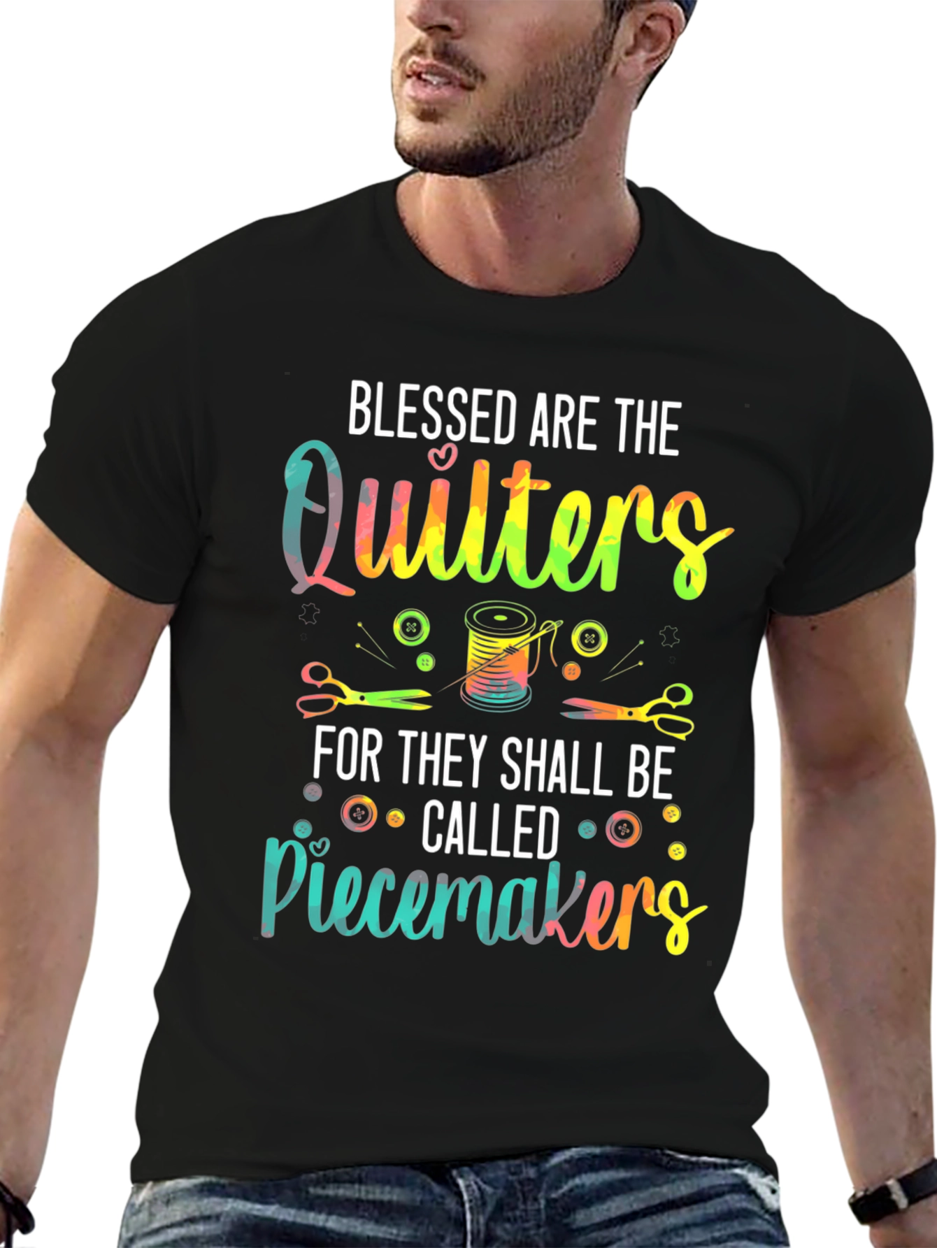 Blessed Quilters Piecemakers T-Shirt
