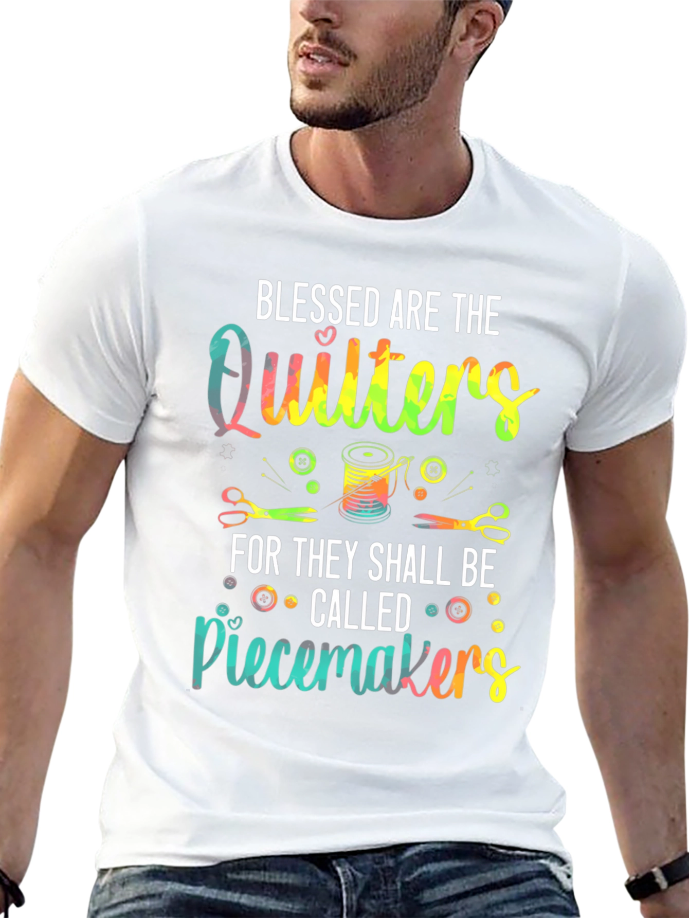 Blessed Quilters Piecemakers T-Shirt
