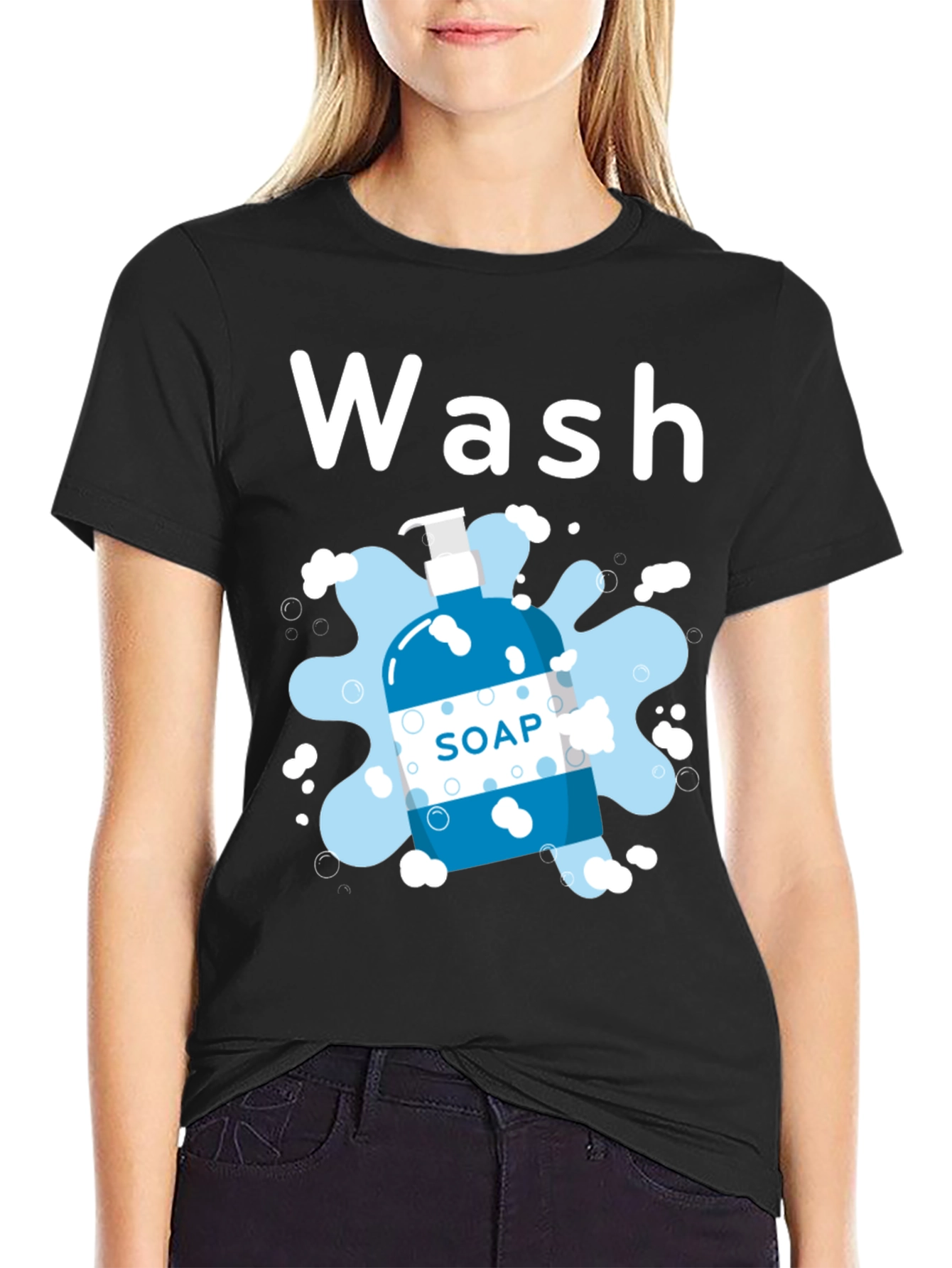 Wash Soap Graphic T-Shirt