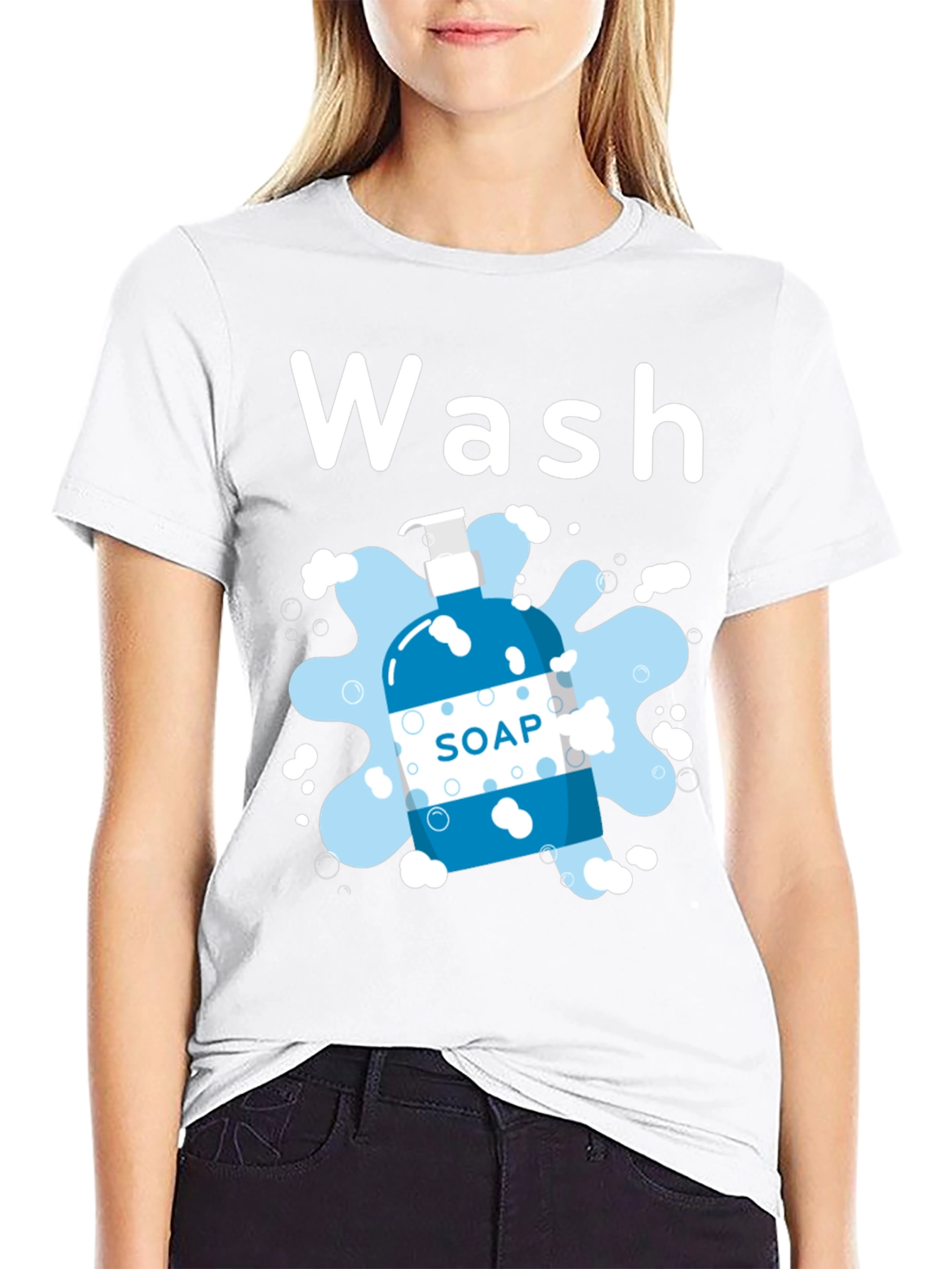 Wash Soap Graphic T-Shirt