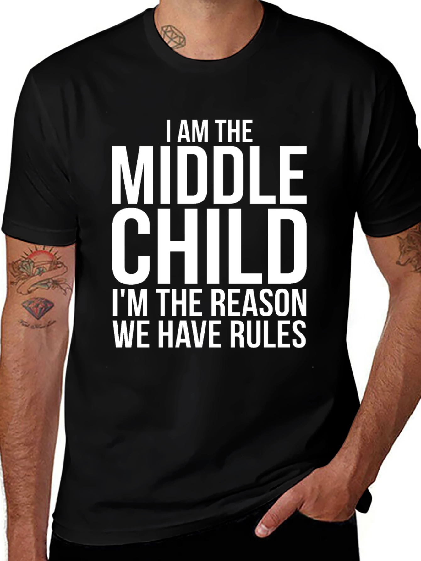 Middle Child T-Shirt - Reason for the Rules
