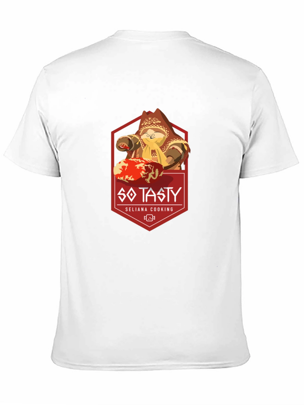 So Tasty Seliana Cooking Black Graphic Tee