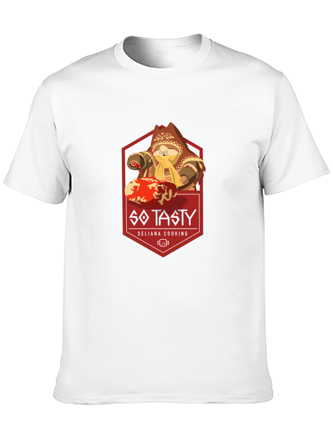 So Tasty Seliana Cooking Black Graphic Tee
