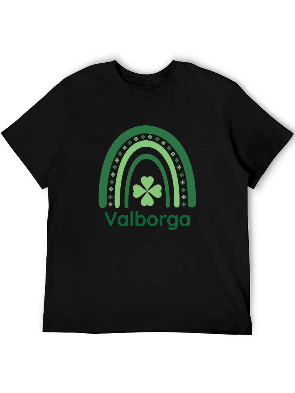 St. Patricks Day Rainbow Shamrock T-Shirt