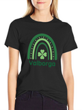 St. Patricks Day Rainbow Shamrock T-Shirt