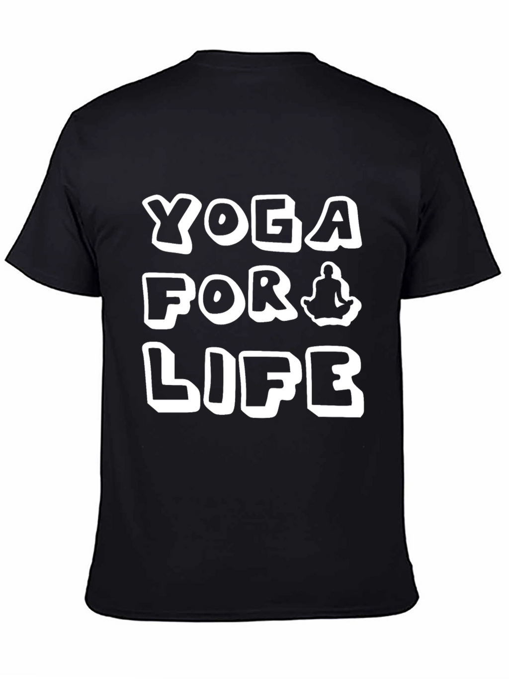 Yoga for Life T-Shirt Black