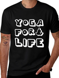 Yoga for Life T-Shirt Black