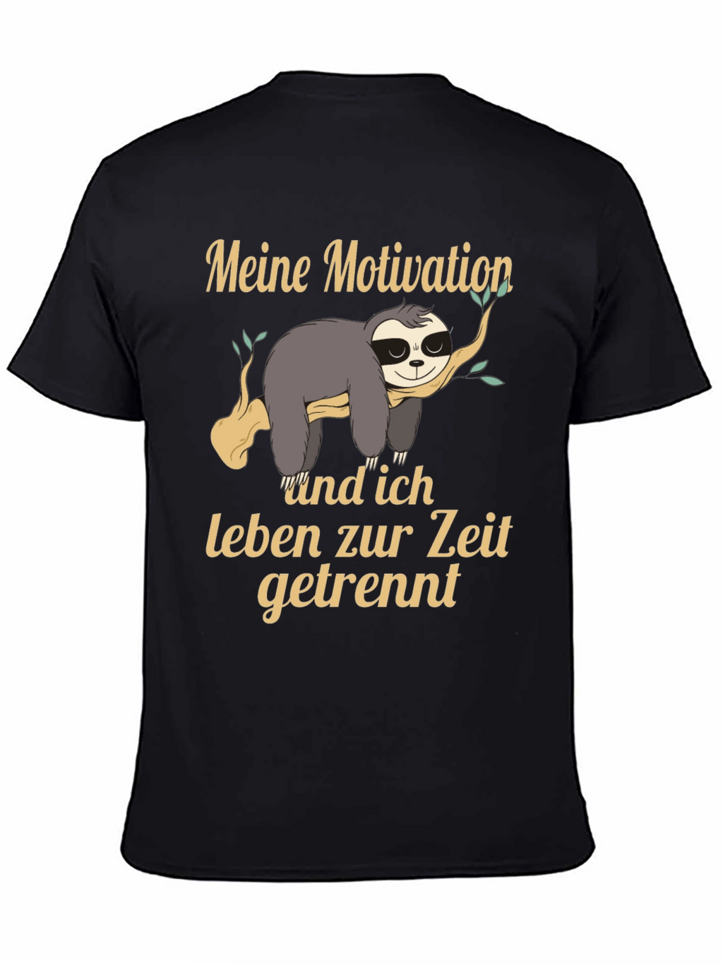 Funny Sloth Motivation T-Shirt