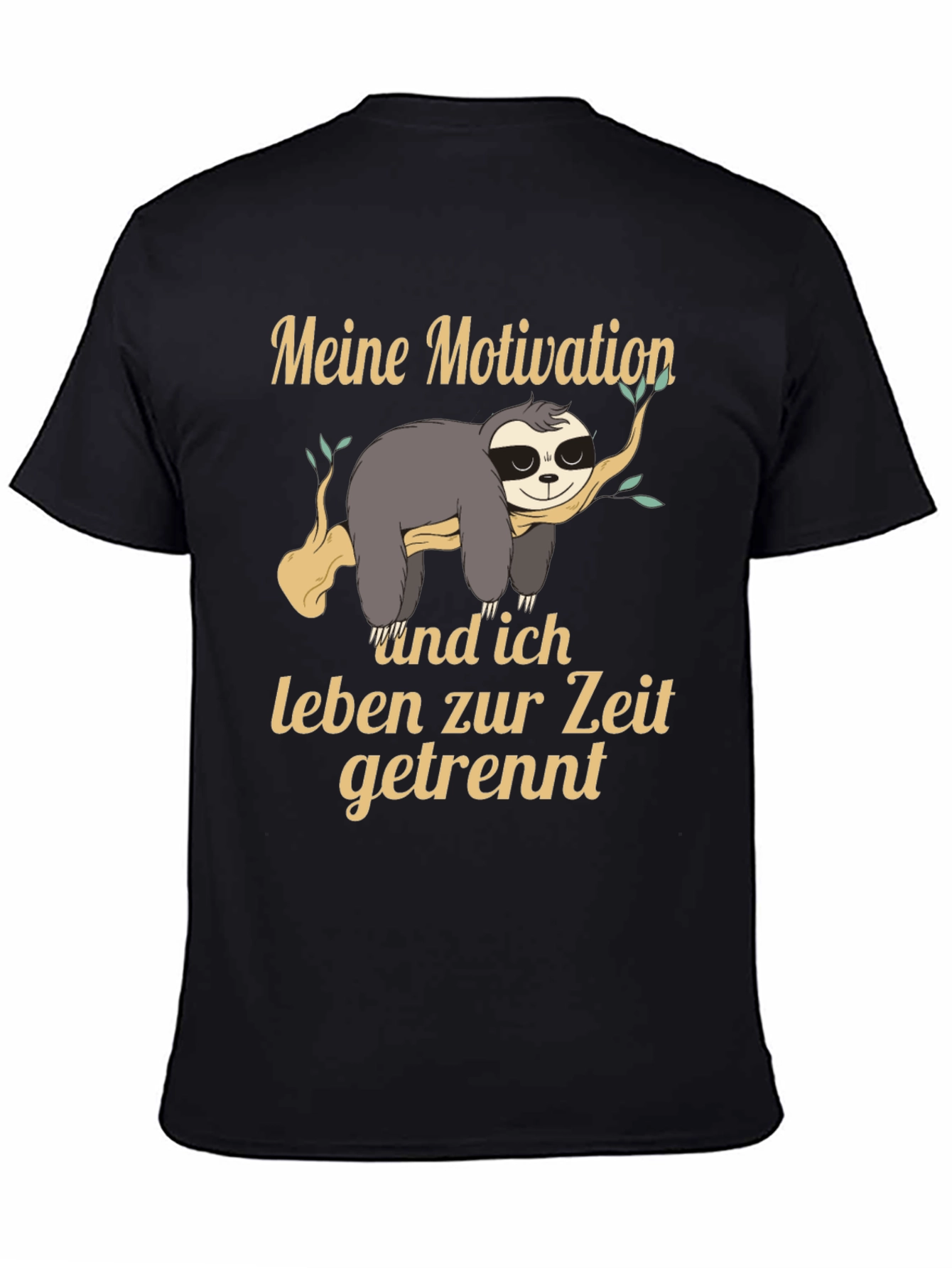 Funny Sloth Motivation T-Shirt