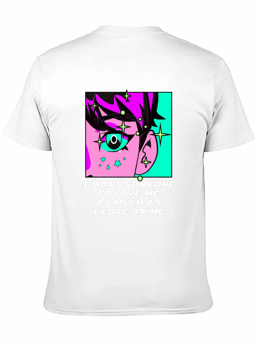 Anime Lover Graphic Tee - I Love Anime T-Shirt